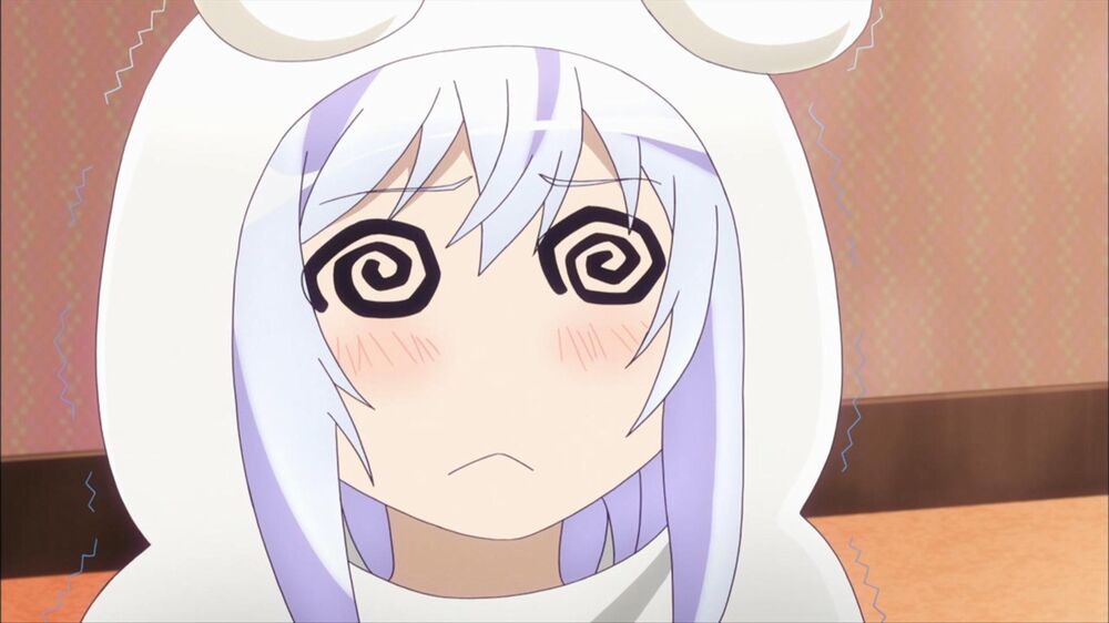Anime confused face